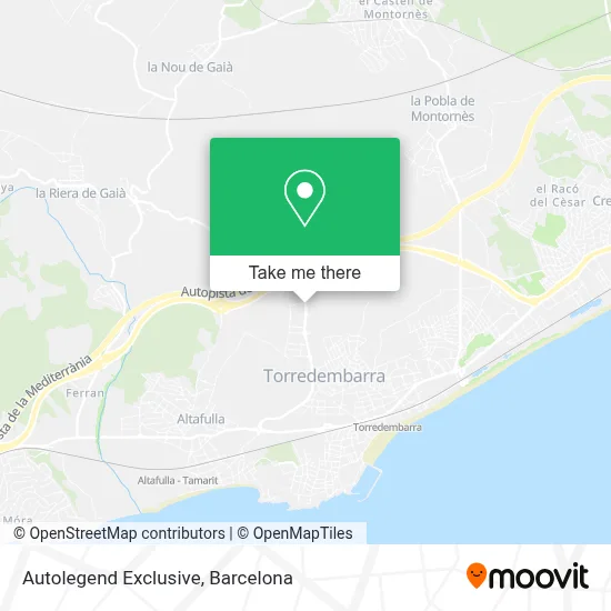 Autolegend Exclusive map