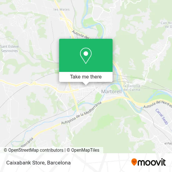 Caixabank Store map