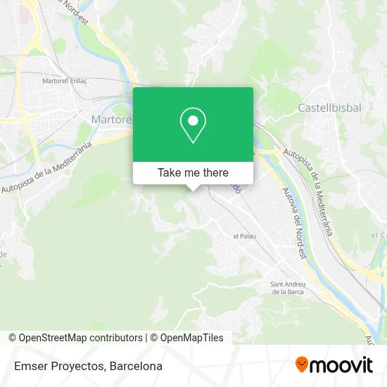 Emser Proyectos map