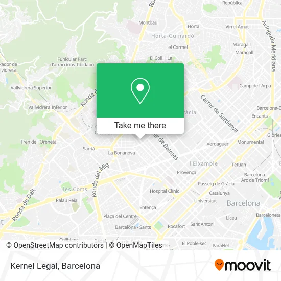 mapa Kernel Legal