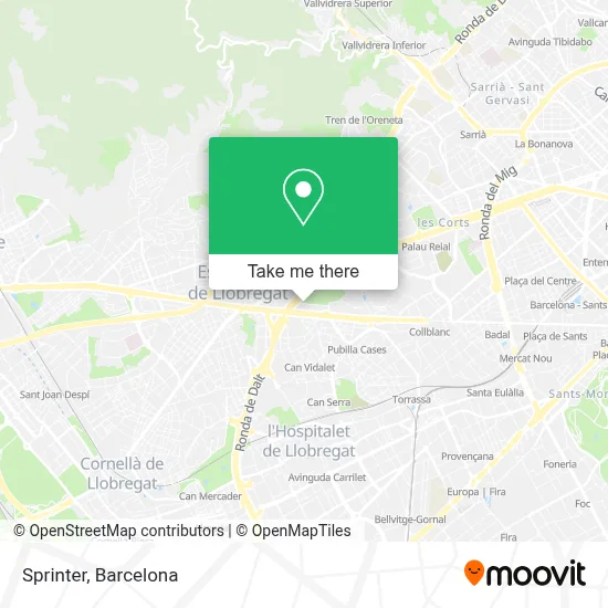 Sprinter map