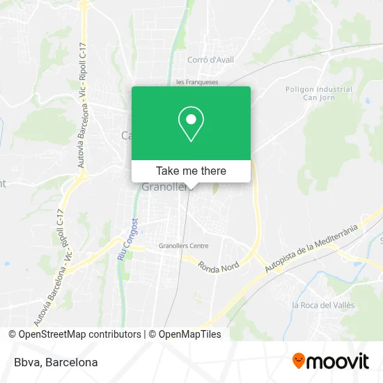 Bbva map
