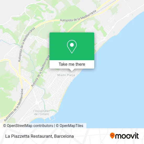 Ristorante La Piazzetta map