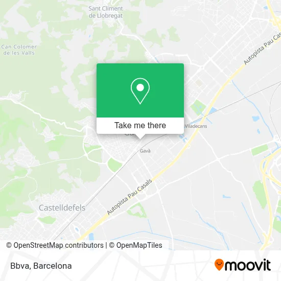 Bbva map