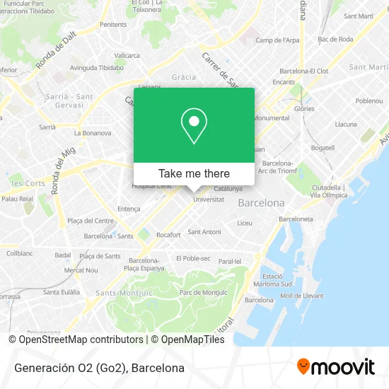 Generación O2 (Go2) map