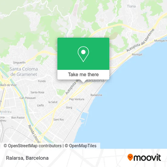 Ralarsa map