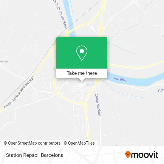 Station Repsol map