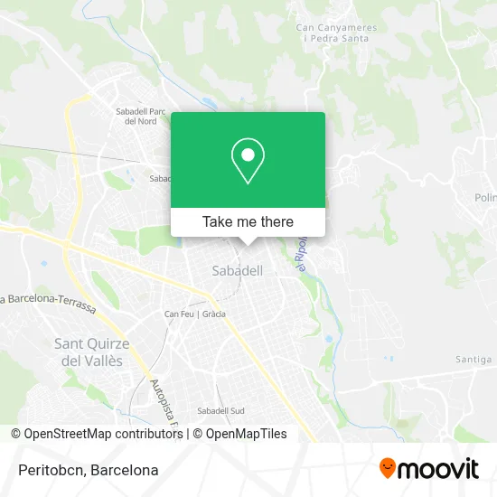 Peritobcn map