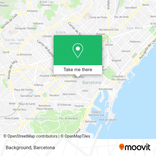 Background map