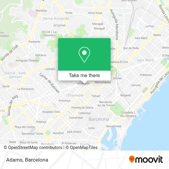 Adams map