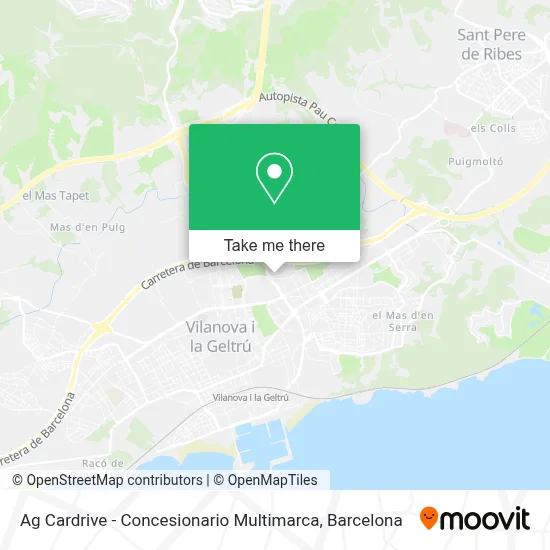 Ag Cardrive - Concesionario Multimarca map