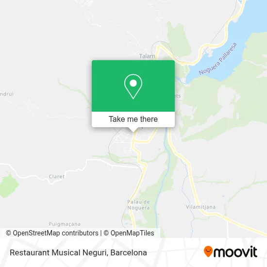 Restaurant Musical Neguri map