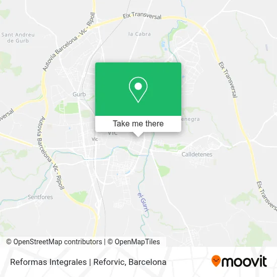 Reformas Integrales | Reforvic map