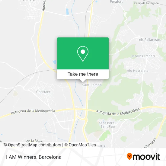 I AM Winners map