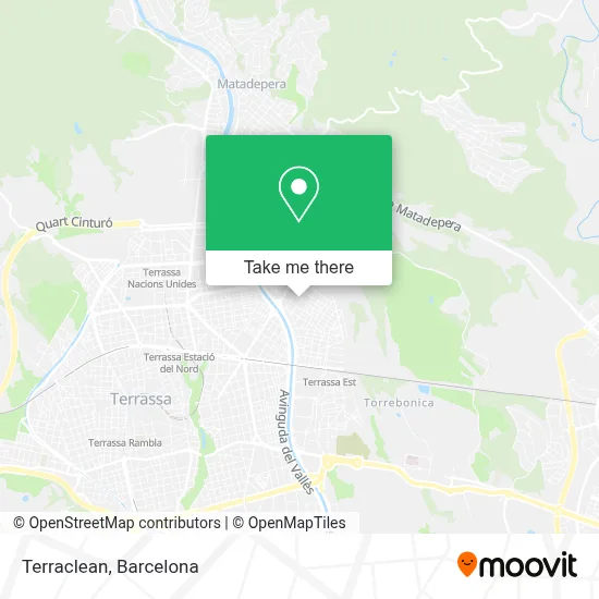 Terraclean map