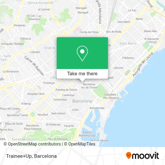 Trainee+Up map