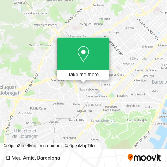El Meu Amic map