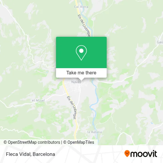 Fleca Vidal map