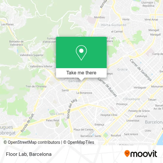 Floor Lab map