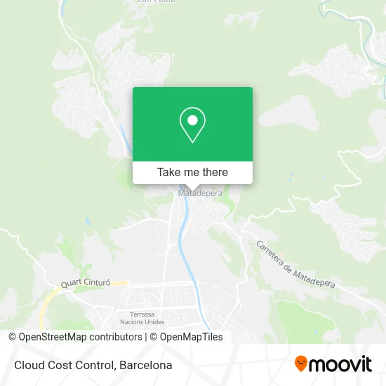 Cloud Cost Control map