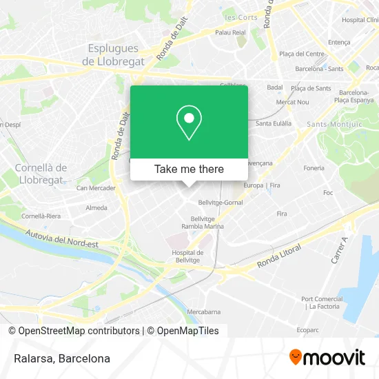 Ralarsa map