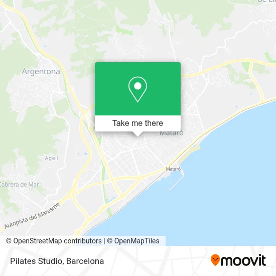 Studio Pilates map