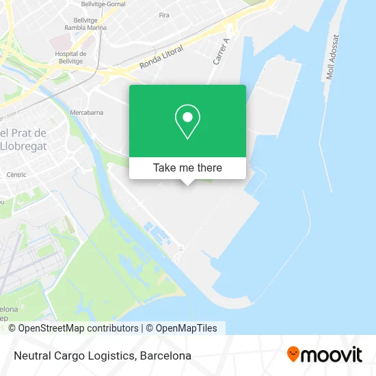 Neutral Cargo Logistics map