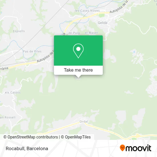 mapa Rocabull