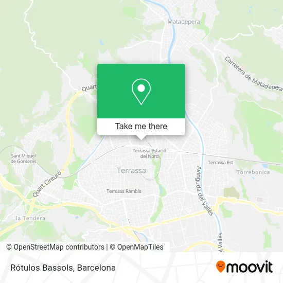 Rótulos Bassols map