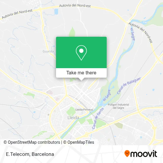 E.Telecom map
