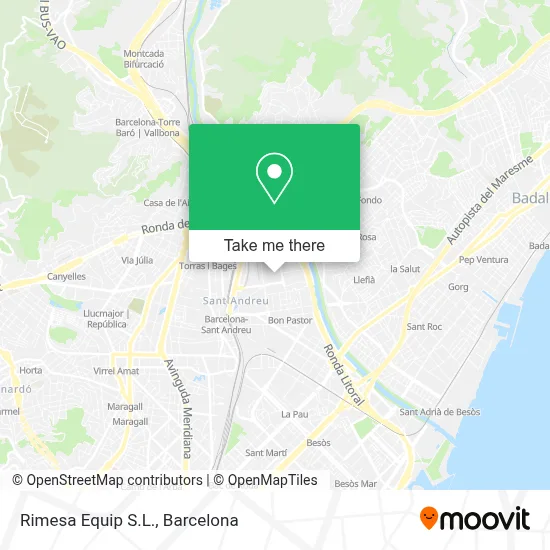 Rimesa Equip S.L. map