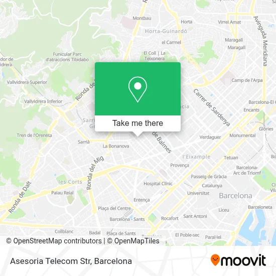 Asesoria Telecom Str map