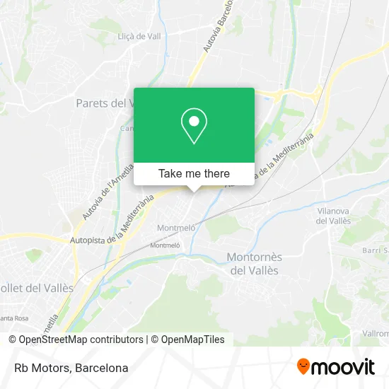 mapa Rb Motors