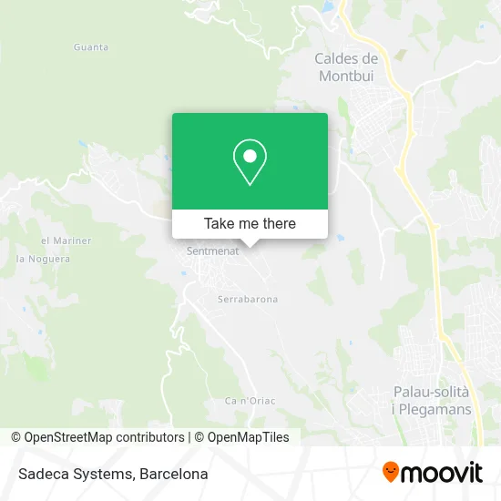 Sadeca Systems map