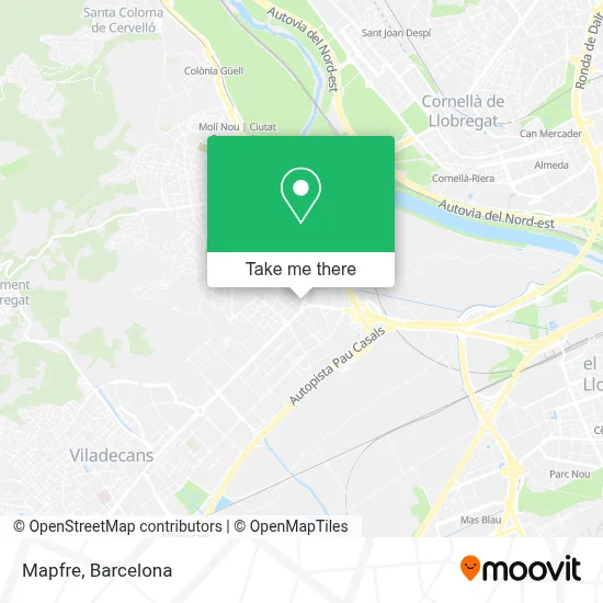 Mapfre map