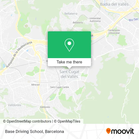 Base Driving School map