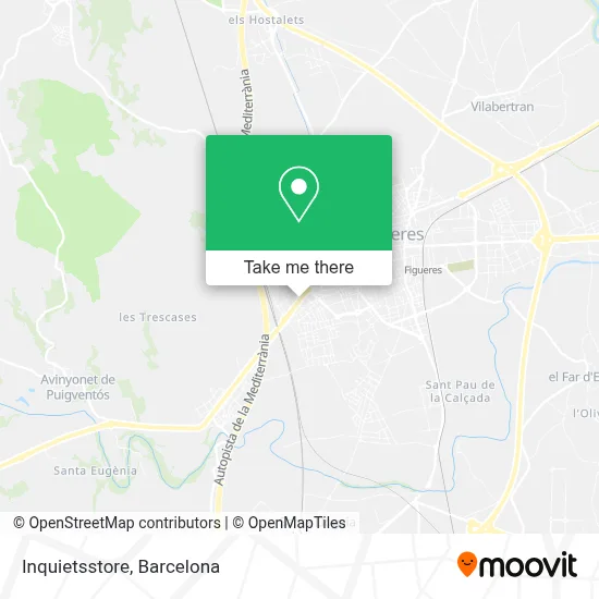 Inquietsstore map