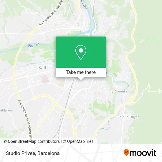 Studio Privee map