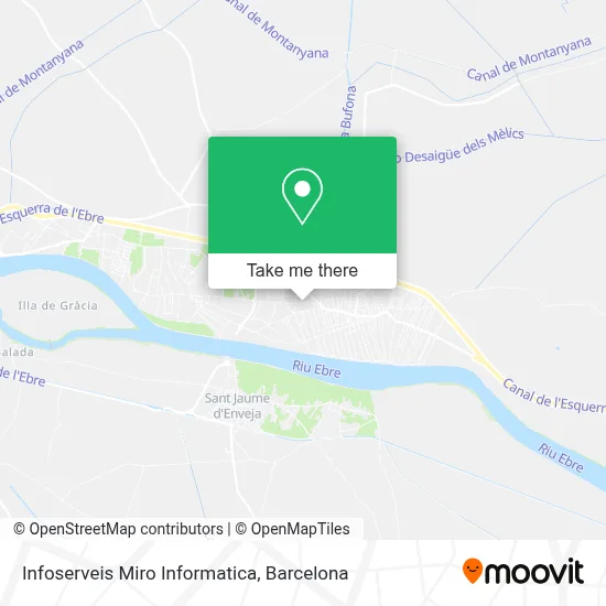 Infoserveis Miro Informatica map