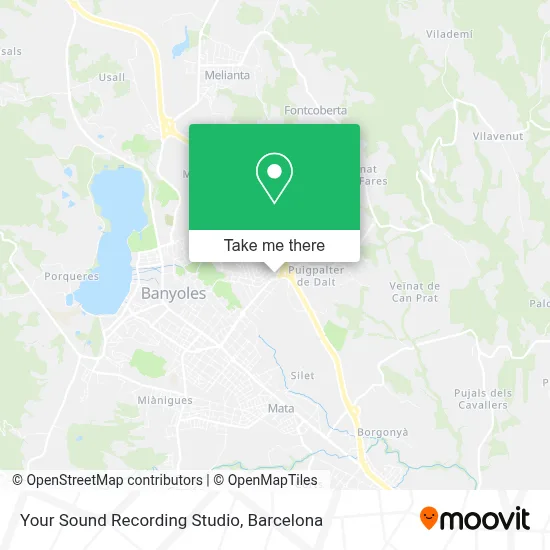 Your Sound Recording Studio map