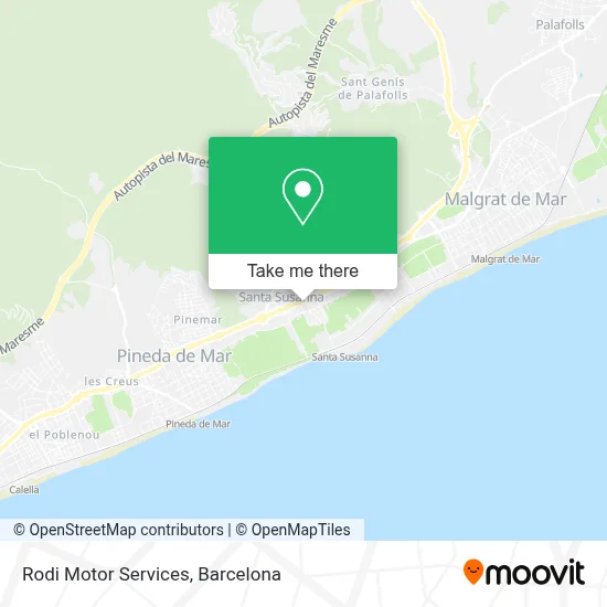 Rodi Motor Services map