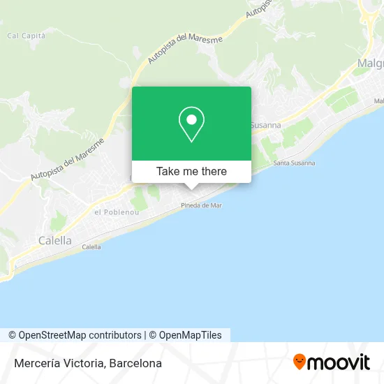Mercería Victoria map