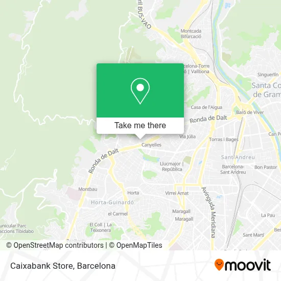 Caixabank Store map