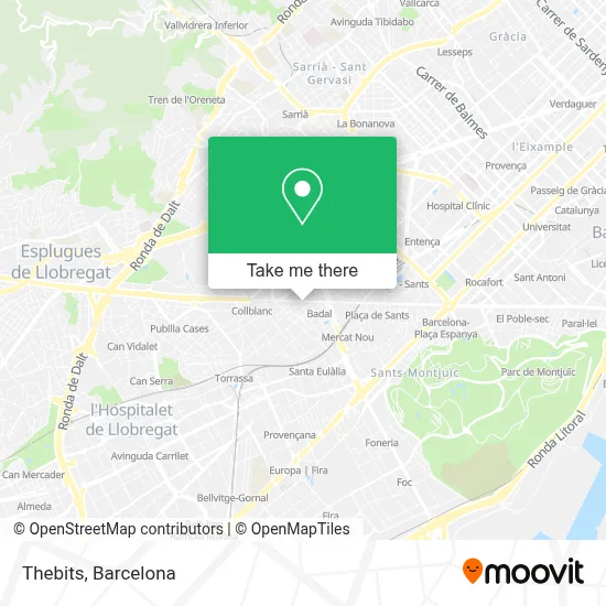 Thebits map