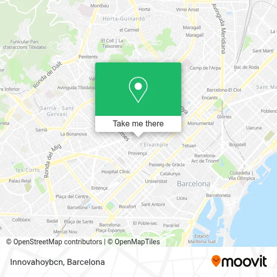 Innovahoybcn map