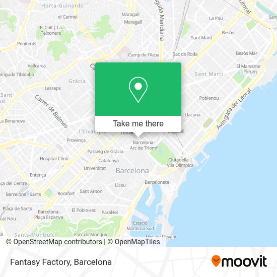 Fantasy Factory map