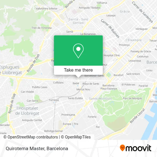 Quirotema Master map