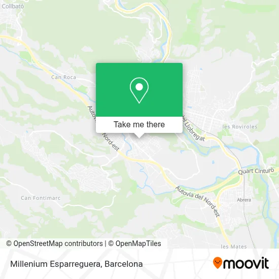 Millenium Esparreguera map