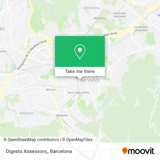 mapa Digests Assessors,