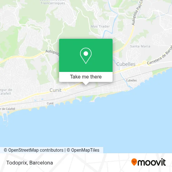 Todoprix map